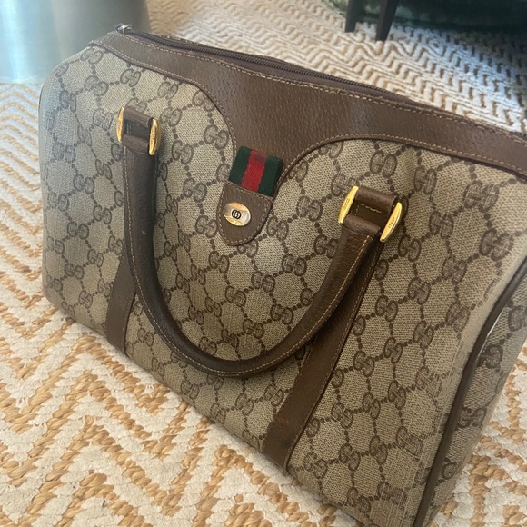 Vintage Authentic classic Gucci bowler handbag from the early  90s - Picture 3 of 15